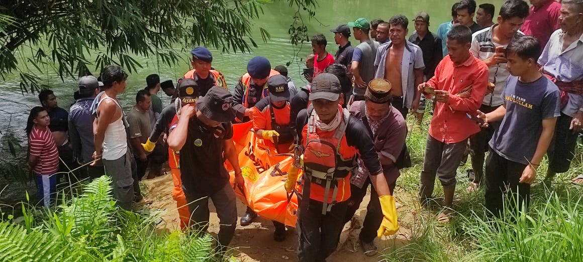 Warga Hilang Ditemukan Dalam Keadaan Tidak Bernyawa di Sungai Babah Luhung Subulussalam