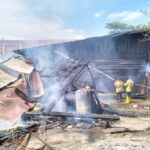 Dua Unit Tempat Usaha di Aceh Besar Hangus Terbakar