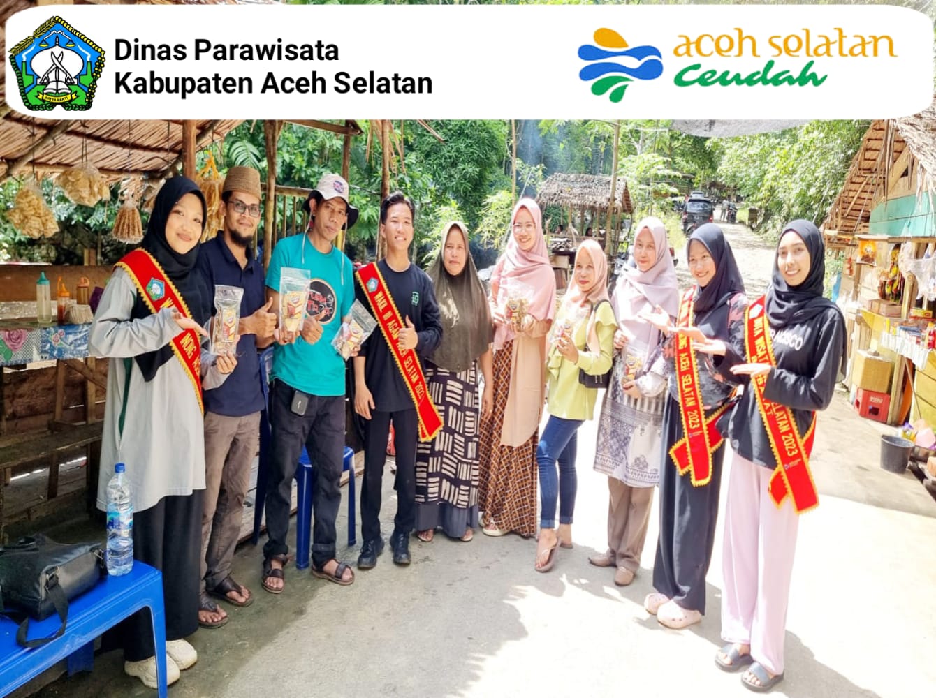 Anniversary ke 8 Kotatua gelar sejumlah kegiatan di Guha Batee Meucanang Labuhanhaji Barat