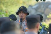 Menjelang Pemilu Serentak 2024, Kapolres Aceh Selatan Cek kesiapan Personil Ton Dalmas