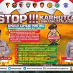 Cegah Kebakaran Hutan dan Lahan, Polres Pijay Pasang Baliho dan Spanduk Himbauan STOP KARHUTLA