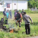 Tingkatkan Sinergitas, Polres Aceh Selatan Laksanakan Kegiatan Bersih Masjid
