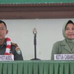 Kodim 0107 Aceh Selatan Gelar Tradisi Satuan Peneriman Warga Baru dalam Rangka Sambut Dandim Baru