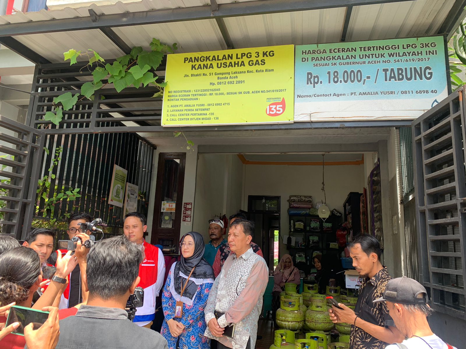 Sidak Pangkalan LPG, Ombudsman Minta Penegak Hukum Tindak Tegas Praktik Penyelewengan