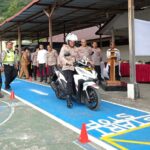 Launching Lintasan Baru Uji Praktik SIM, Polres Aceh Selatan Tetap Mengakomodir Materi Ujian lama