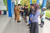 Lepas Siswa Ikut Kompetisi O2SN Jenjang SMA ke Gayo Lues, Ini Pesan Dinas Pendidikan Agara