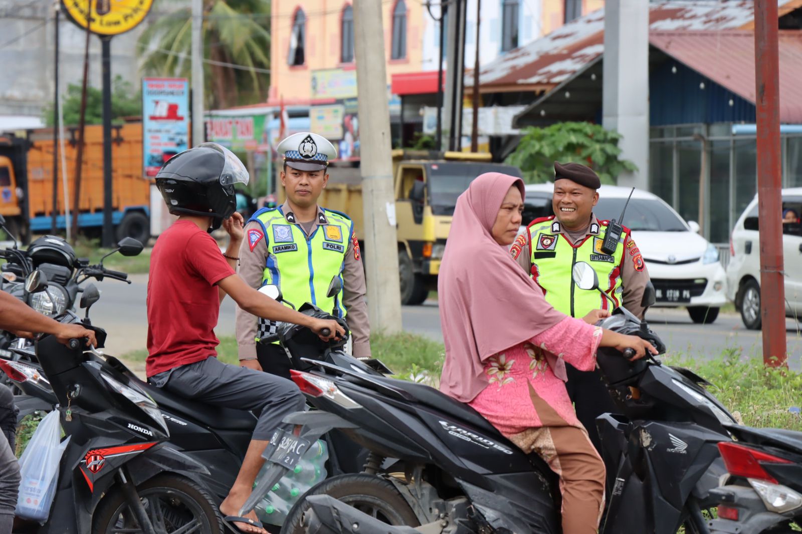 Polres Pidie Jaya Laksanakan Kegiatan Kamtibmas,Guna Ciptakan Situasi Kondusif