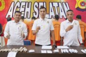 Polres Aceh Selatan Amankan 16 Tersangka terkait Peredaran Narkotika