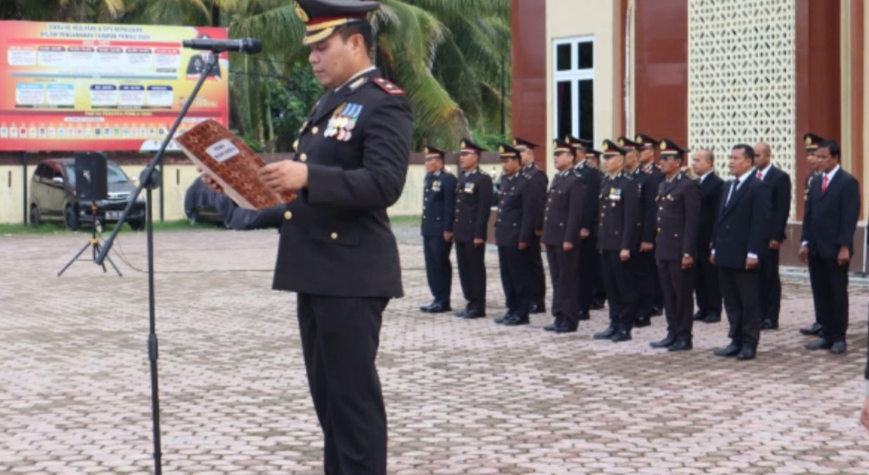 Kapolres Bersama Forkopimda Ikuti Upacara Peringatan HUT RI Ke-78 di Pidie Jaya