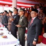 Dandim Ikuti Upacara Peringatan HUT ke 78 Kemerdekaan RI di Aceh Selatan