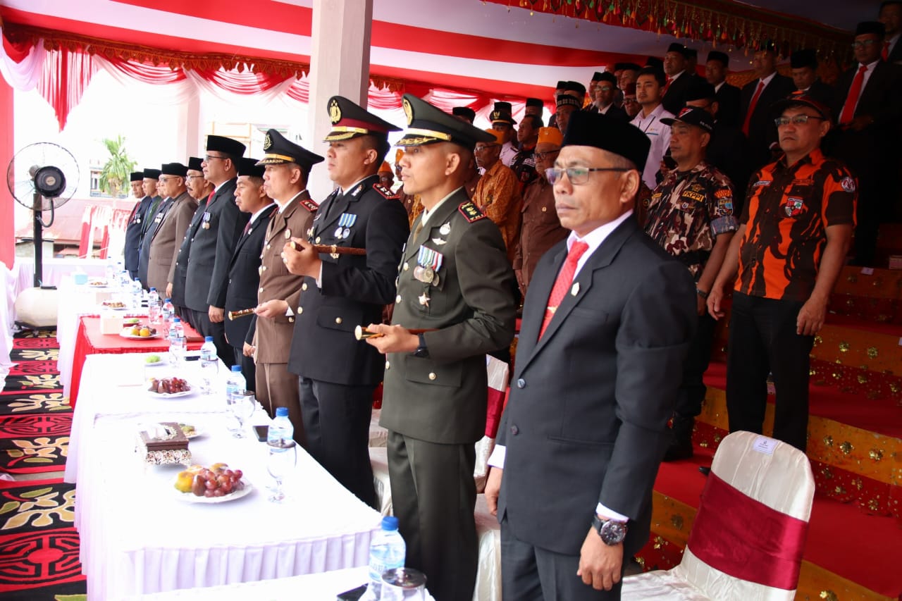 Dandim Ikuti Upacara Peringatan HUT ke 78 Kemerdekaan RI di Aceh Selatan