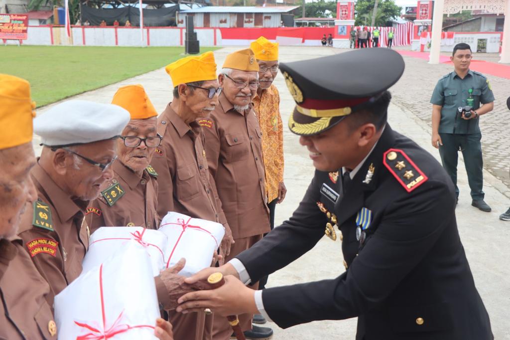 Kapolres Aceh Selatan Hadiri Upacara HUT RI Ke-78 Tahun 2023