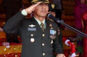 Dandim Aceh Selatan Pimpin Upacara Penurunan Bendera HUT RI ke 78