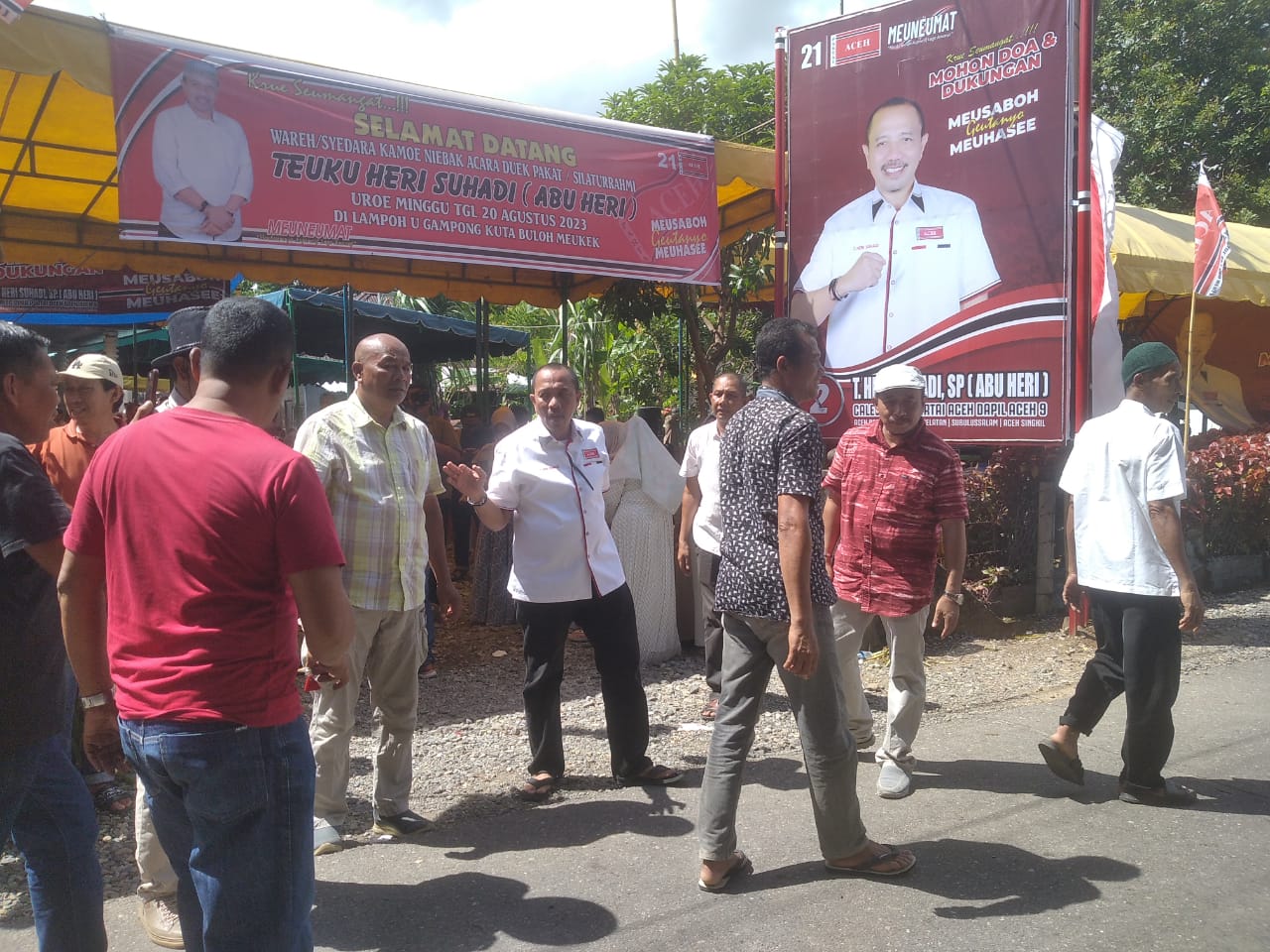 Maju ke DPRA, Abu Heri Minta Restu Masyarakat Dapil 9