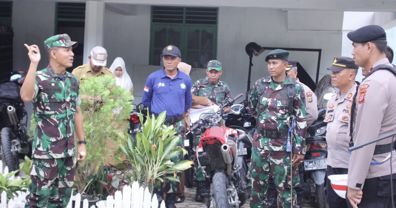 Dandim dan Kapolres Aceh Selatan Tinjau Langsung Jalannya Gladi Bersih HUT RI ke 78