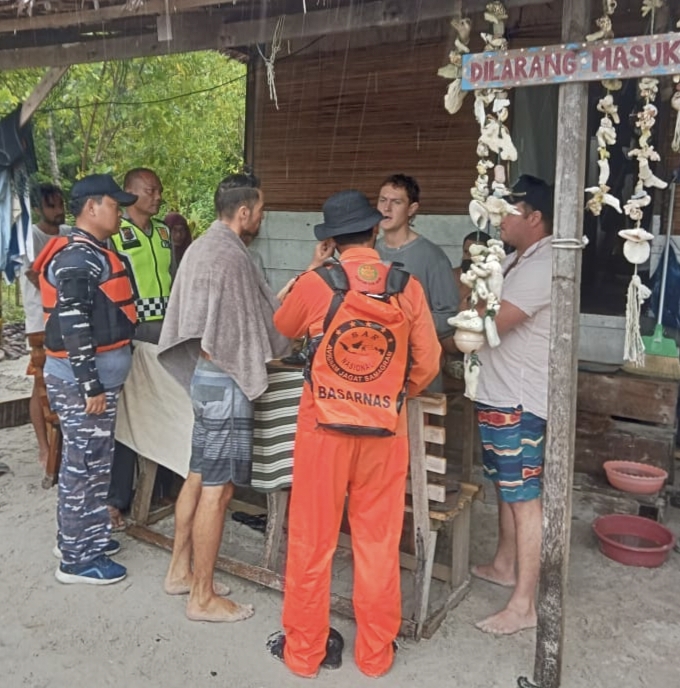 Turis Australia yang hilang di perairan Aceh Singkil Sudah di Temukan