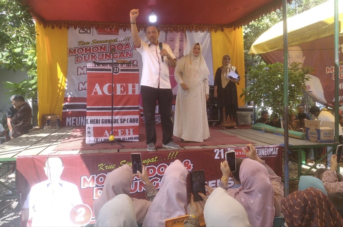 Ribuan Masyarakat Padati Kediaman Abu Heri Dalam Rangka Duek Pakat dan Silaturahmi Wareh/Syedara