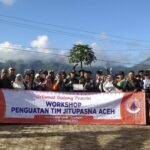 Peserta Workshop Jitupasna Praktek Langsung ke Lapangan, Hitung Cepat Pengkajian Kebutuhan Pasca Bencana di Takengon
