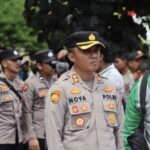 Kapolres Aceh Selatan pimpin Pengamanan Aksi Unjuk Rasa Masyarakat Kluet Tengah