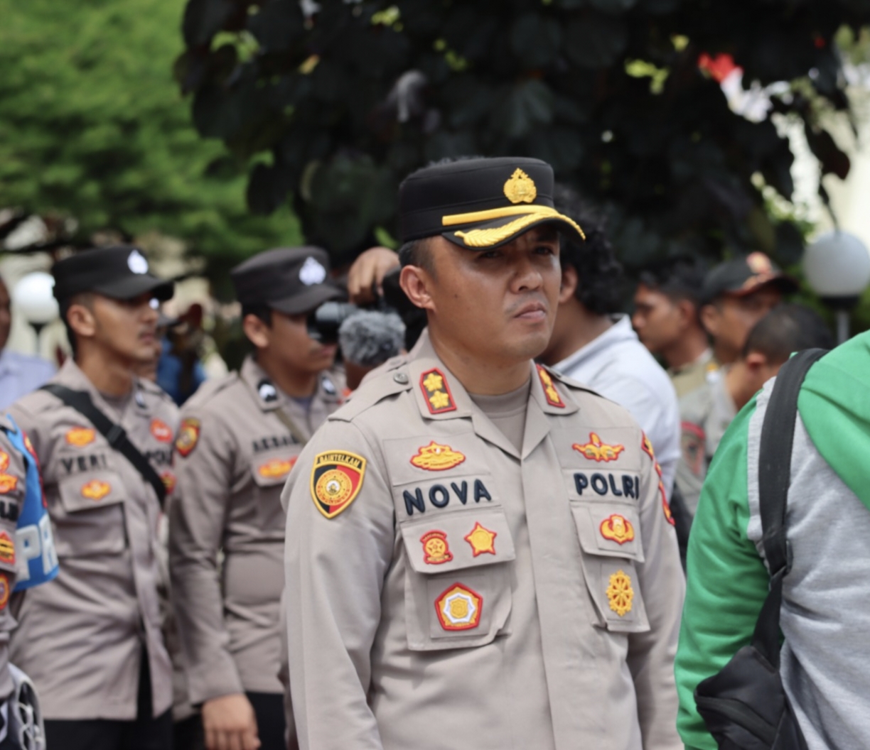 Kapolres Aceh Selatan pimpin Pengamanan Aksi Unjuk Rasa Masyarakat Kluet Tengah