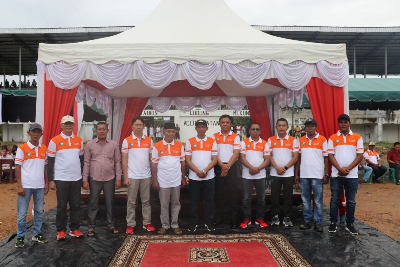 Dandim Aceh Selatan Hadiri Pembukaan Turnamen Bola Kaki Bupati Cup 2023