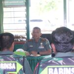 Kujungan Perdana, Dandim Aceh Selatan dan Ketua Persit KCK Cab XXIX  ke Koramil Jajaran