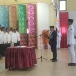 Ketua KONI Aceh Selatan Dikukuhkan