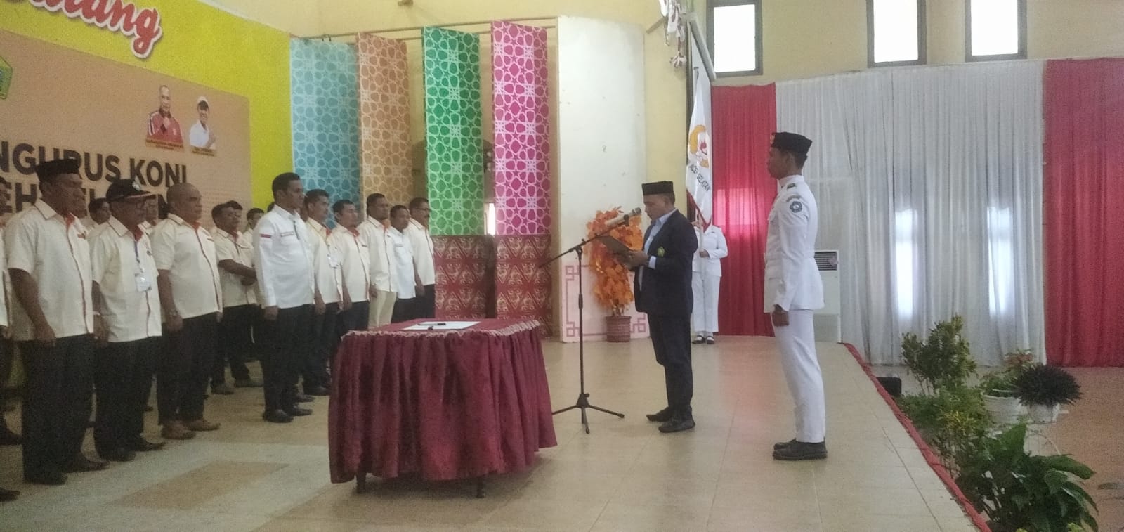 Ketua KONI Aceh Selatan Dikukuhkan