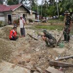 Sasaran Fisik Pengerjaan Pembukaan Jalan Langsung di Kebut di Hari Kedua pra TMMD
