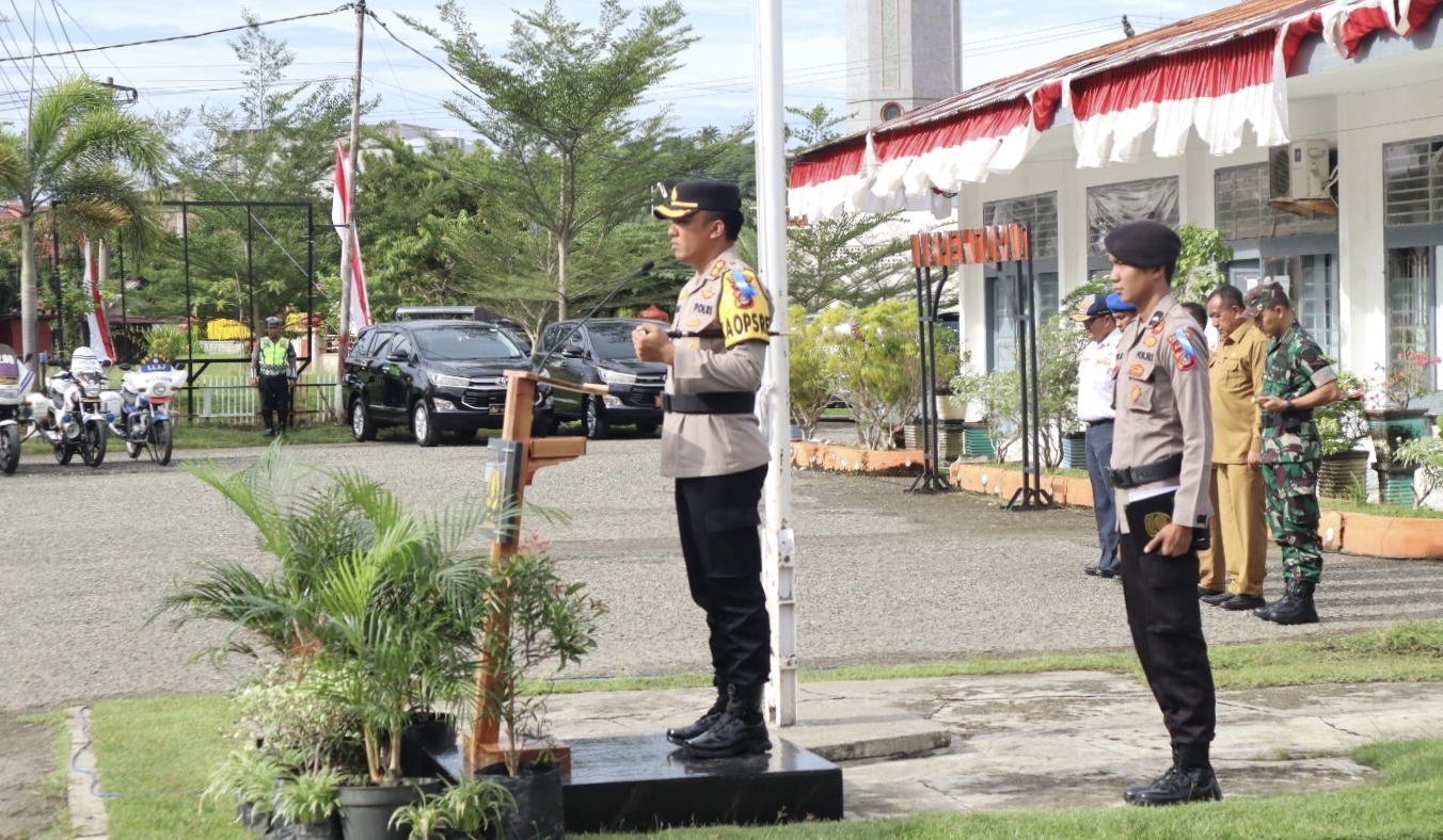 Kapolres Aceh Selatan Pimpin Apel Gelar Pasukan, Ops Zebra Seulawah 2023