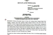 PJ Bupati Agara Terbitkan Surat Instruksi Terhadap PNS Yang Malas Masuk Kantor