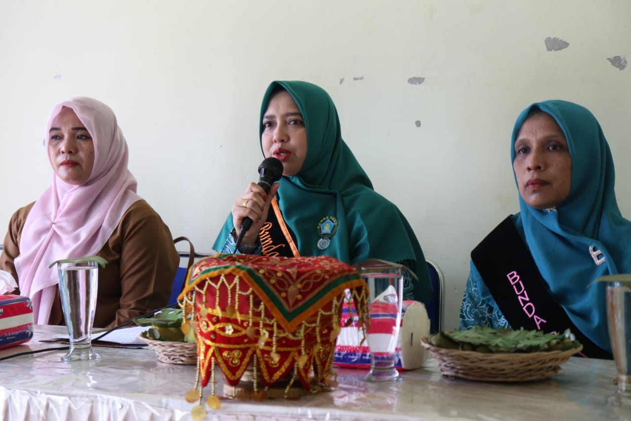 TP- PKK Kabupaten Aceh Selatan Lakukan Kunjungan Kerja Perdana Di Kecamatan Kluet Utara Dan Kluet Tengah