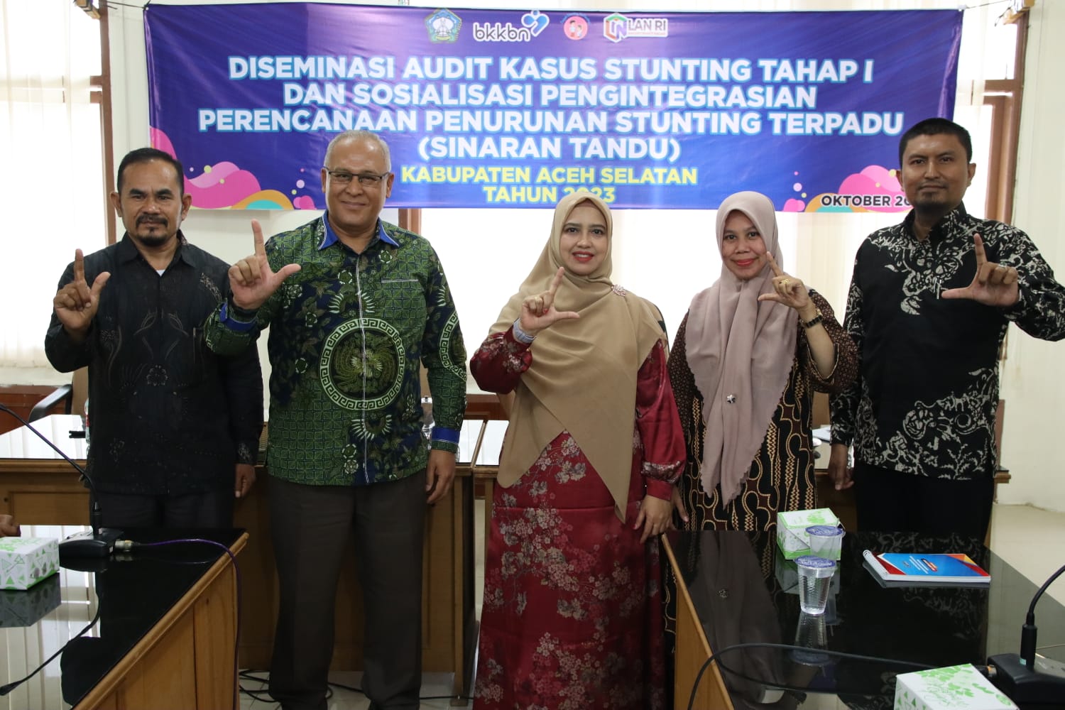 Pemkab Aceh Selatan Lakukan Sosialisasi Pengeintegrasian Perencanaan Penurunan Stunting Terpadu