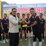 Sakura FC Juara 1 Turnamen Bola Kaki Bupati Cup Tahun 2023