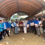 DPD KNPI Aceh Tenggara Berikan Bantuan Korban Banjir Semadam