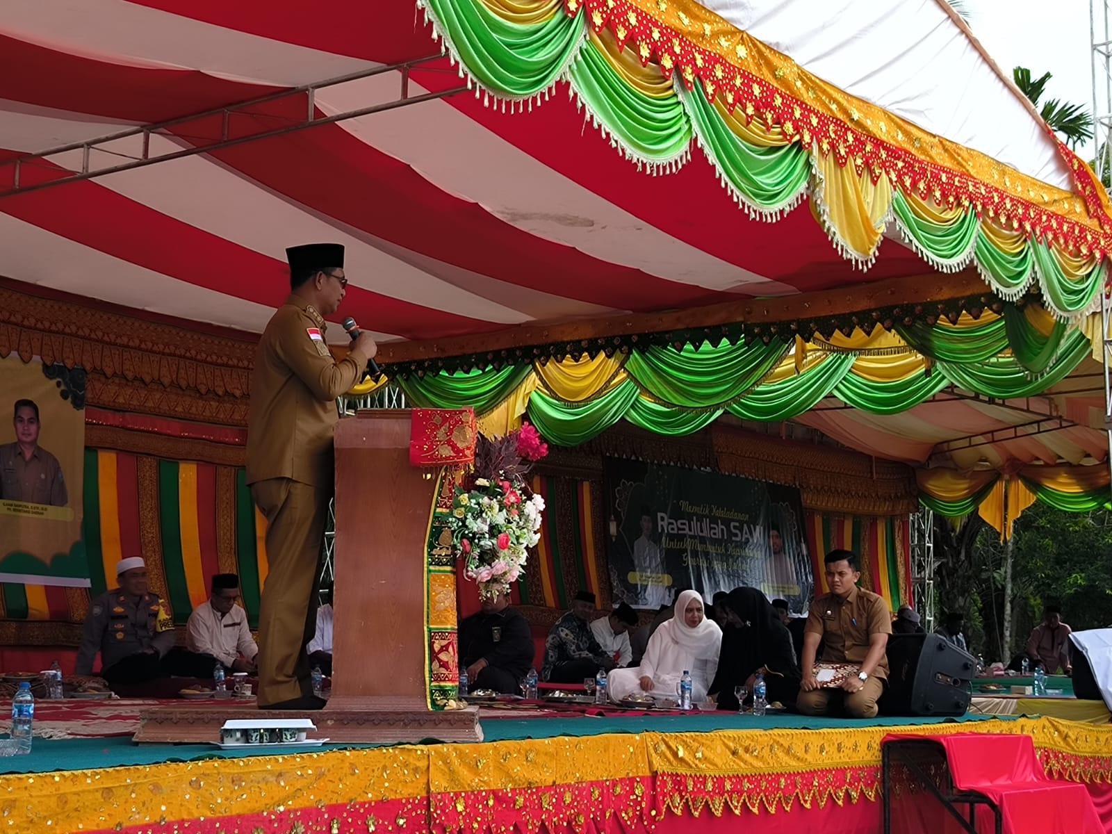 Peringatan Maulid Nabi Muhammad SAW tingkat Kabupaten Aceh Selatan dipusatkan di Dayah Himmatul Amal