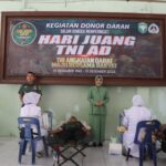 Sambut Hari Juang TNI AD, Kodim 0107/Aceh Selatan Gelar Bhakti Sosial Donor Darah
