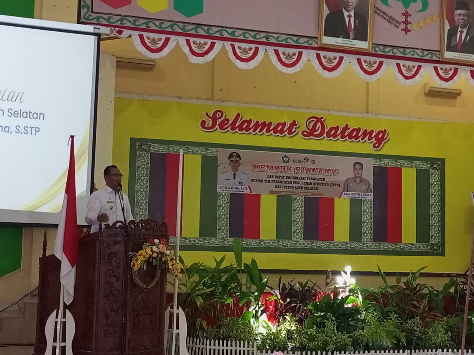 DP3AKB Aceh Selatan Adakan Rembuk Stunting dan Rapat Koordinasi Percepatan Penurunan Stunting di Aceh Selatan
