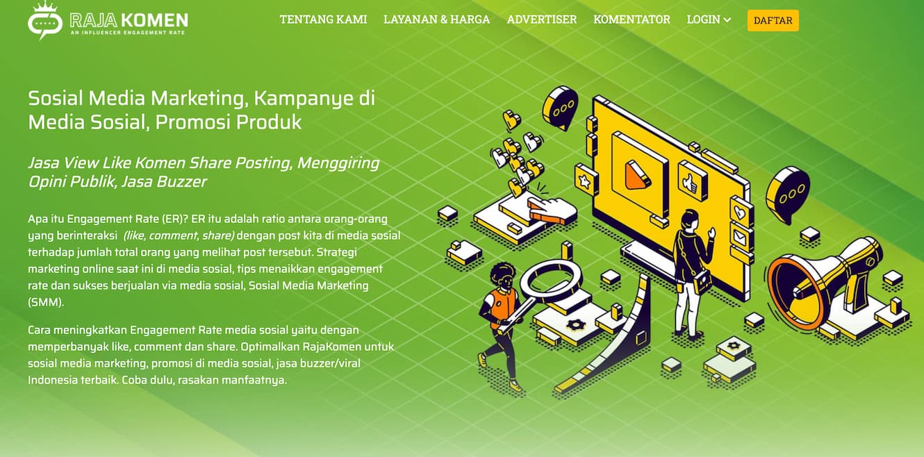 Tingkatkan Penjualan dengan Optimasi Sosmed Bersama Rajakomen