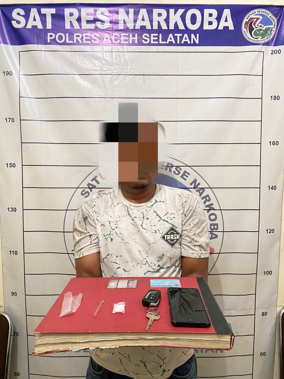 Membawa Narkoba Seorang Warga Bakongan Di Ciduk Polisi