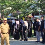 Polres Aceh Selatan Gelar Apel Kesiapan Pengamanan TPS Pemilu 2024