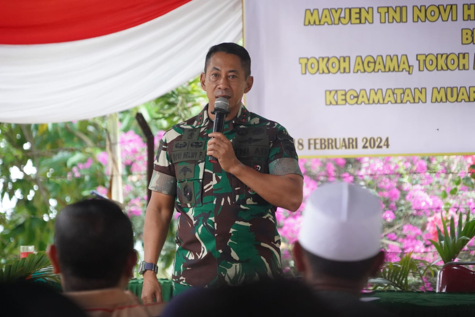 Pesan Damai Pangdam IM Saat Anjangsana Dengan Warga Simpang Beutong Pidie