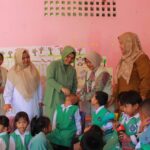 Peduli Kesehatan Usia Dini, Persit KCK Cabang XXIX Lakukan Pemberian Vitamin A Dan Obat Cacing Kepada Anak TK Dan Puad