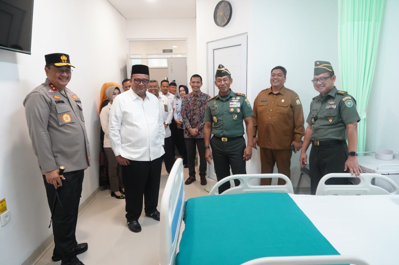 Pangdam Iskandar Muda Hadiri Peresmian Rumah Sakit Pusat Pertahanan Negara (RSPPN) Secara Virtual