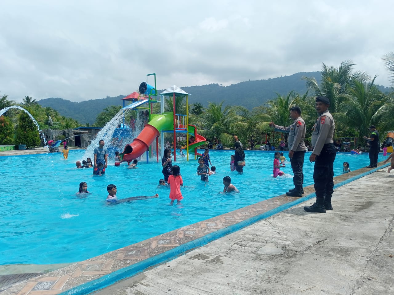 Jelang Ramadhan, Polres Aceh Selatan Tingkatkan Patroli dan Pengamanan di Sejumlah Obyek Wisata.