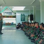 Arahan Dandim 0107/Asel Kepada Prajurit : Tingkatkan Peran Satkowil Dengan Selalu Hadir Ditengah Masyarakat