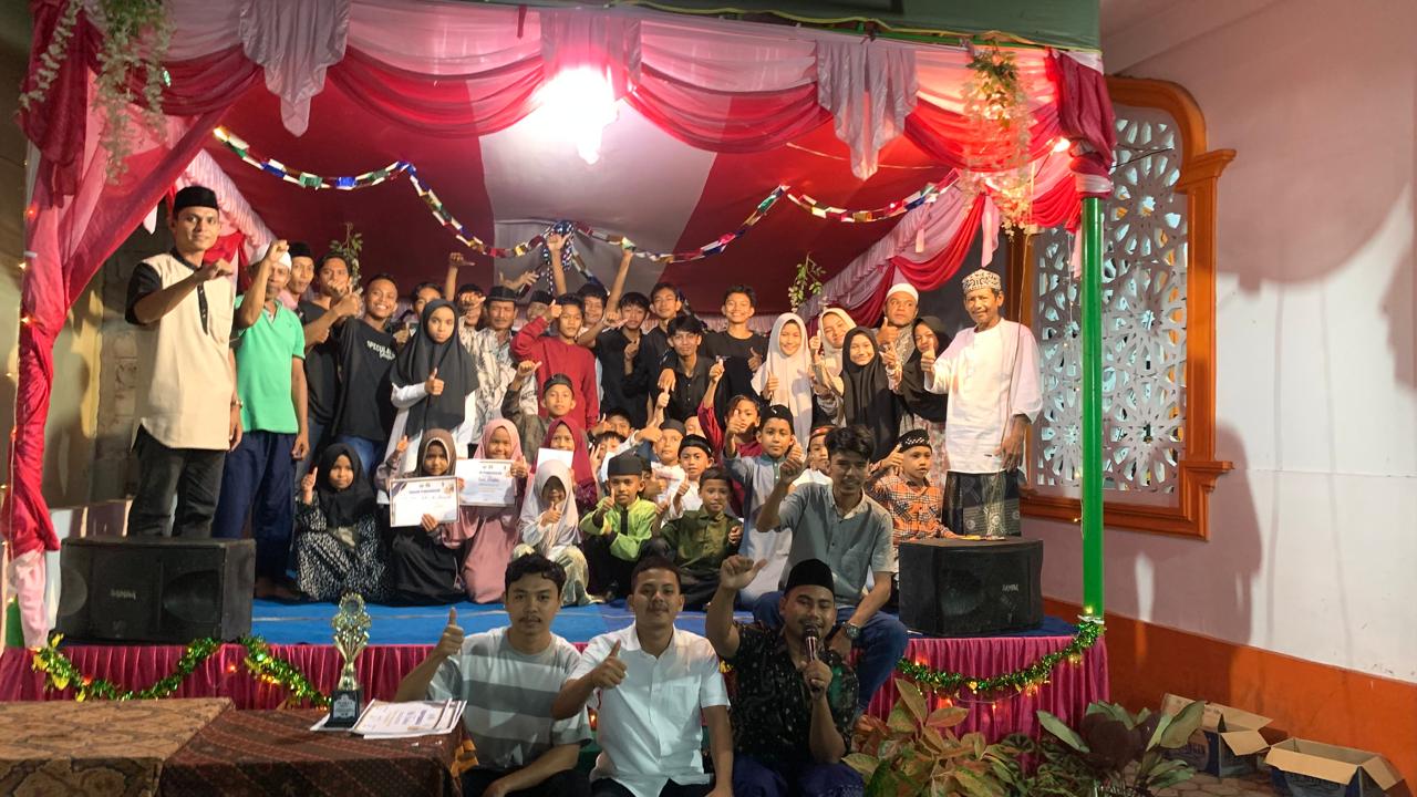Pemuda Dan Pemudi Desa Balai Gelar Festival Taman Ramadhan Tingkat Kanak-kanak