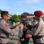 Polres Aceh Selatan Melaksanakan Apel Gelar Pasukan Ops Ketupat Seulawah 2024.