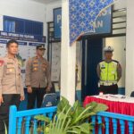 Motivasi Personel, Kapolres Aceh Selatan Kunjungi Pos Yan Operasi Ketupat Seulawah 2024.