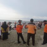 Libur Hari Raya Idul Fitri, Satgas SAR Kota Lhokseumawe Siagakan Puluhan Personil Lokasi Wisata